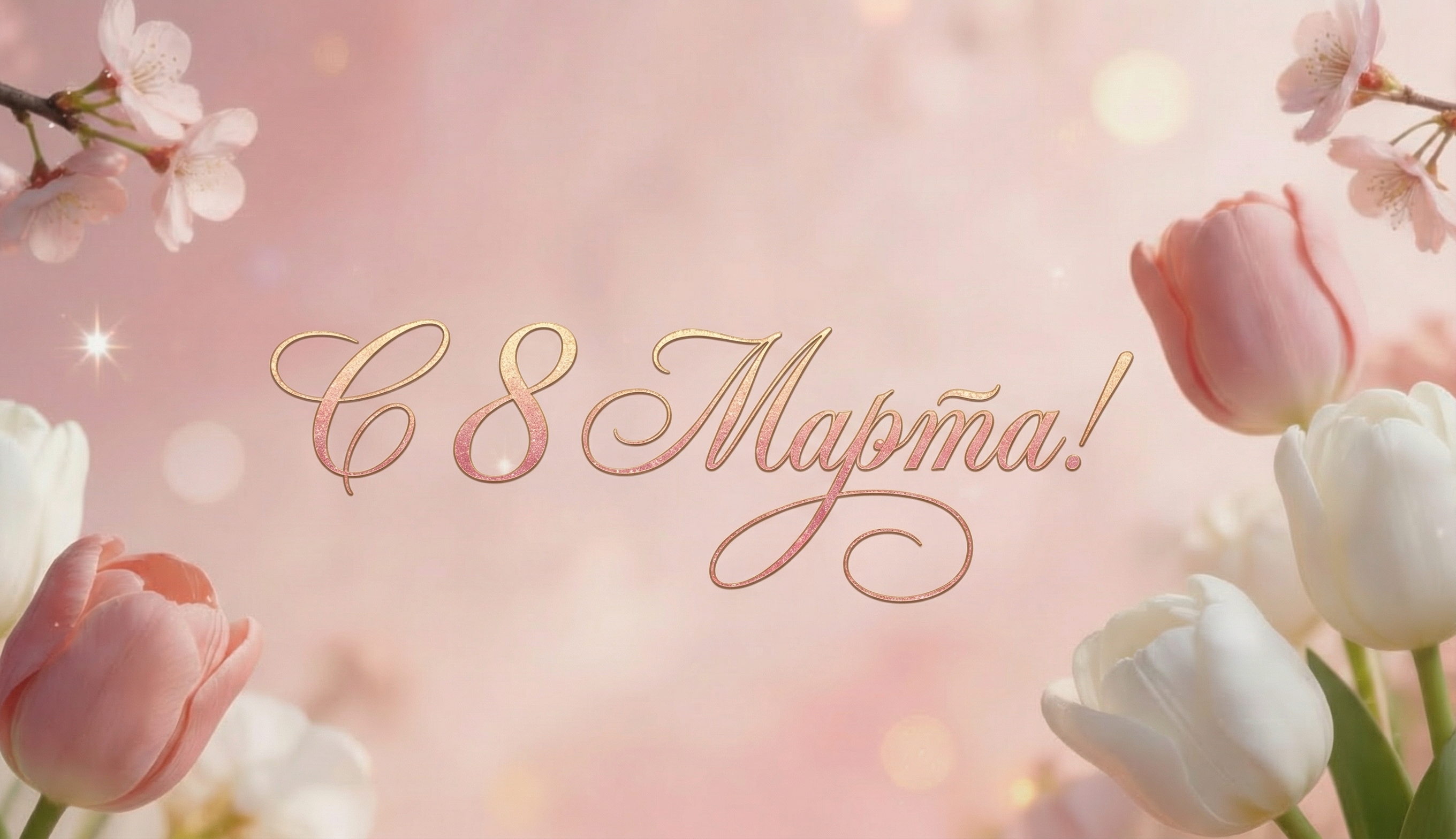 С наступающим 8 Марта!